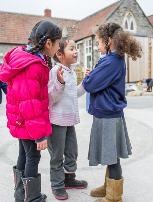 Kids playing