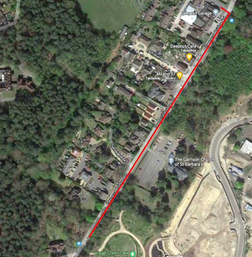 Deepcut Bridge Road Trenching