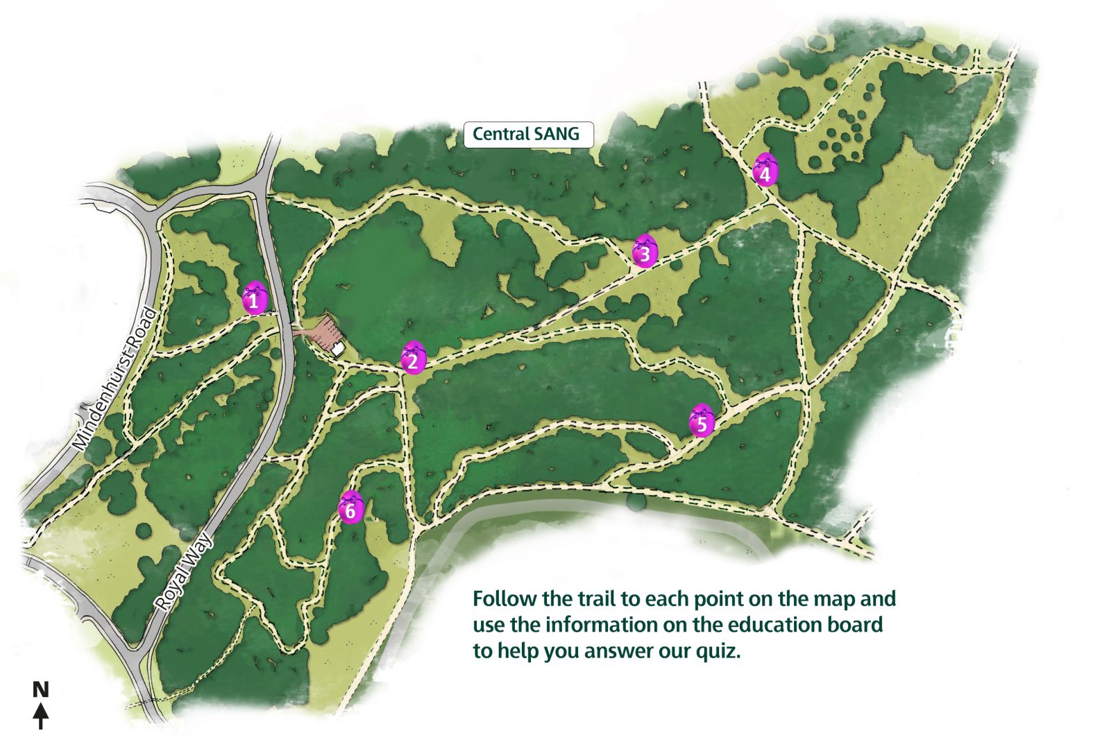 Easter Trail Map 2022
